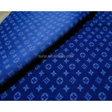 Tissu denim imprimé numérique pour robe femme